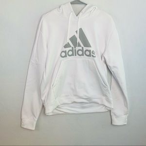 Adidas white Hoodie